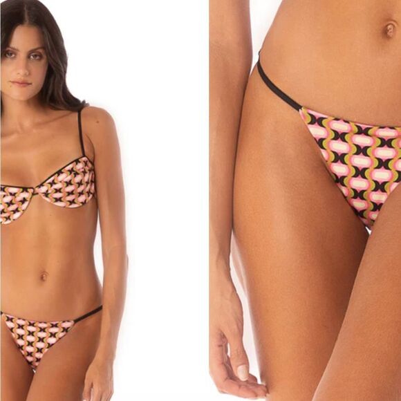 Maaji Selva Reversible Bikini Bottom SM NWT $81 - Picture 1 of 9